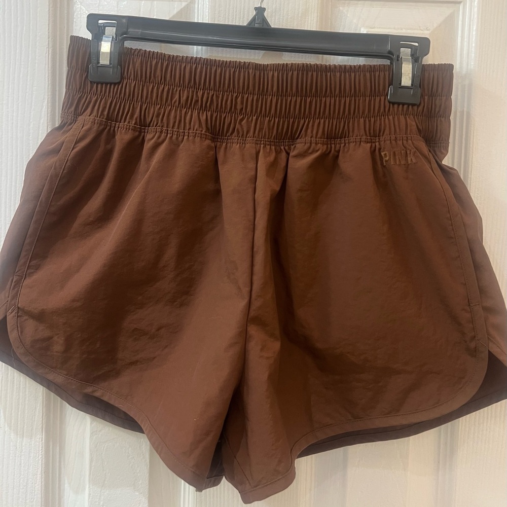 PINK Victoria's Secret Brown Athletic Shorts